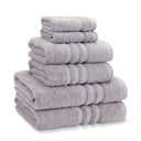 Svijetlo sivi pamučni set ručnika 6 kom od frotira Zero Twist – Catherine Lansfield