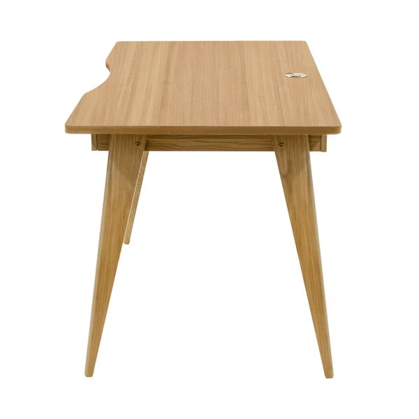 Radni stol u dekoru hrasta 70x140 cm Nice – Woodman-image-4