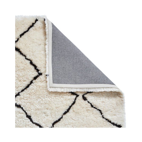 Kremasto bijeli tepih Think Rugs Morocco Dark, 150 x 230 cm-image-1