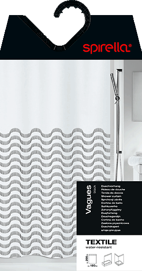 Tuš zavjesa 180x200 cm Trento – Spirella-image-2