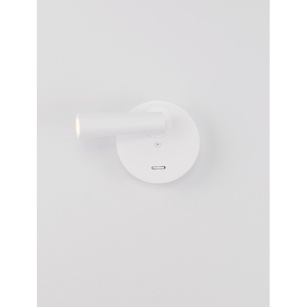 Mat bijeli LED reflektor aluminijski sa savitljivom konstrukcijom 7x10 cm Tico – Nova Luce-image-3