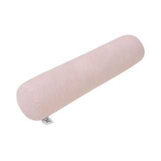Ružičasti dječji laneni jastuk u obliku cilindra BELLAMY Dusty Pink, 15 x 70 cm