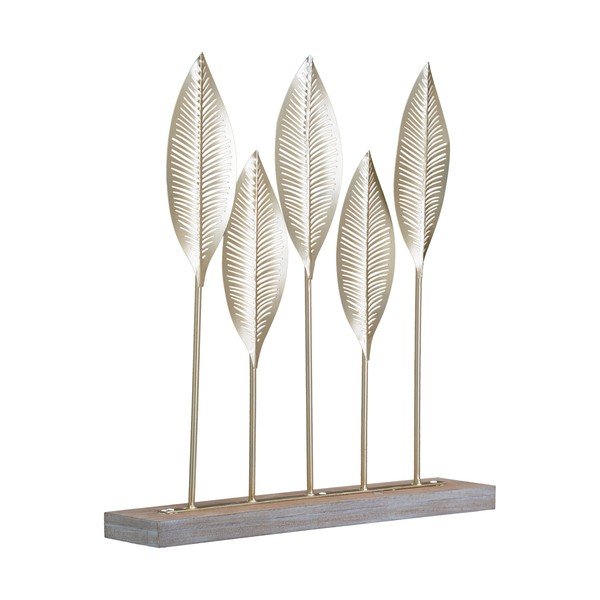 Ukrasni kipić u zlatnoj boji Mauro Ferretti Shot Leaf-image-2