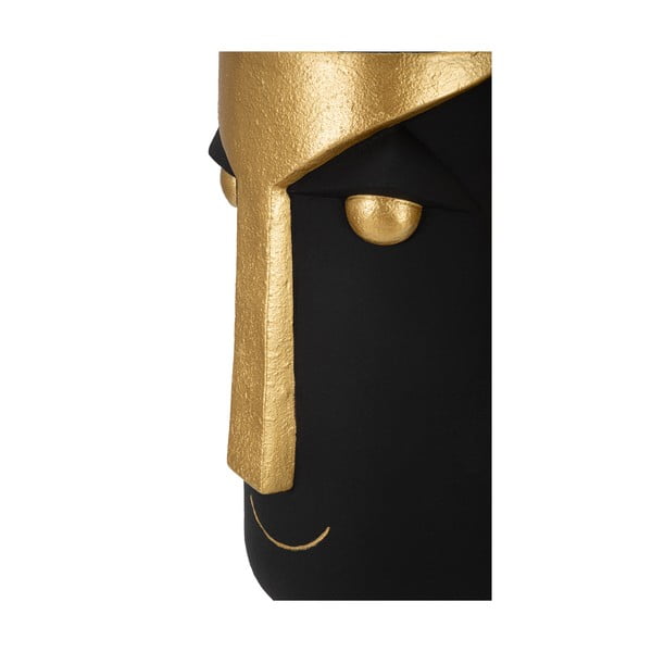 Crna/u zlatnoj boji visoka vaza od polyresina 40 cm Tribal – Mauro Ferretti-image-4