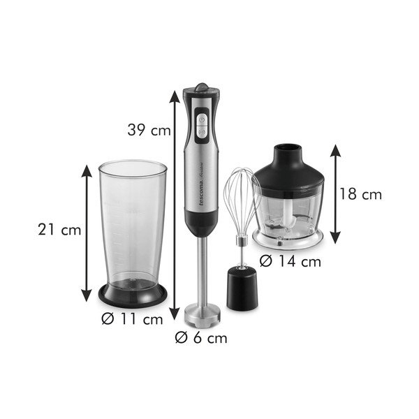 Stapni blender srebrne boje President - Tescoma-image-3