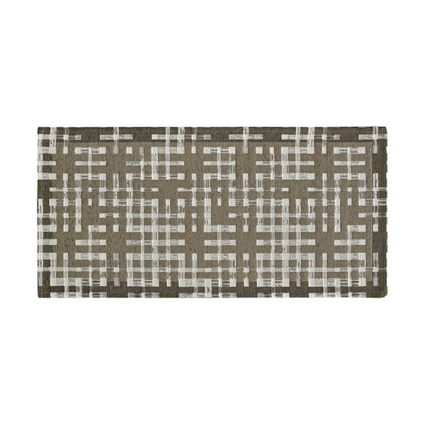 Smeđa periva staza 55x115 cm Dama Fango – Floorita