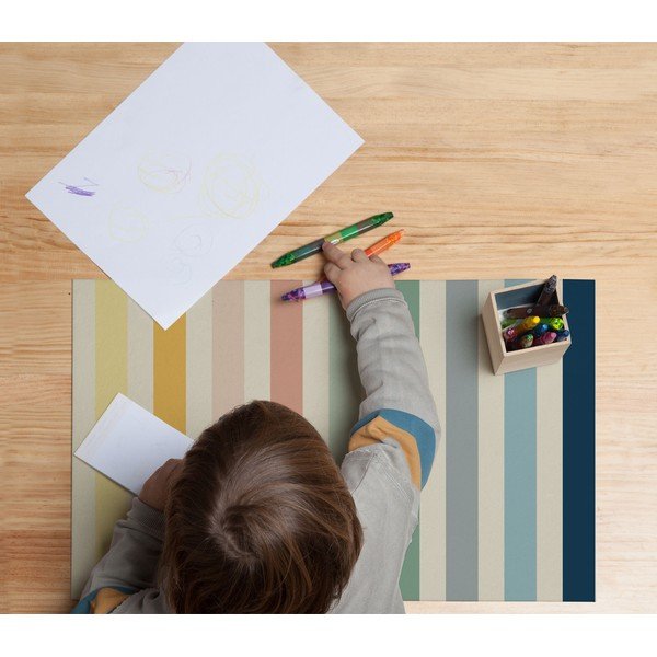 Podmetač za stol Wild Hug Stripes u boji, 55 x 35 cm-image-1