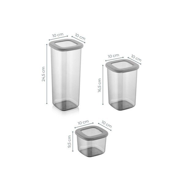 Posude za namirnice u setu 12 kom za čuvanje hrane Fresco – Hermia-image-3