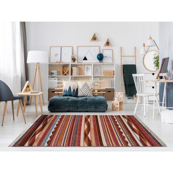 Crveni tepih Universal Caucas Stripes, 160 x 230 cm-image-1