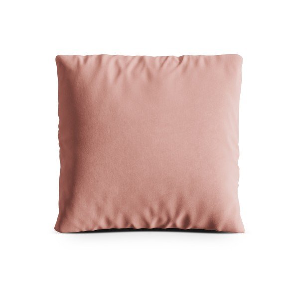 Ružičasti baršunast ukrasni jastuk za sjedeću garnituru Kemi – Cosmopolitan Design