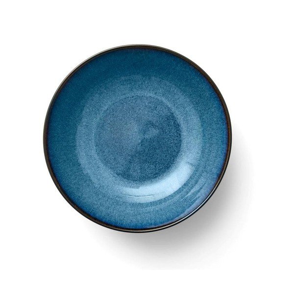 Crna/plava zdjelica za posluživanje od kamenine 1,8 l Gastro Dark Blue/Black – Bitz-image-1