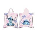 Svijetlo ružičasti pamučan dječji pončo Lilo and Stitch – Jerry Fabrics