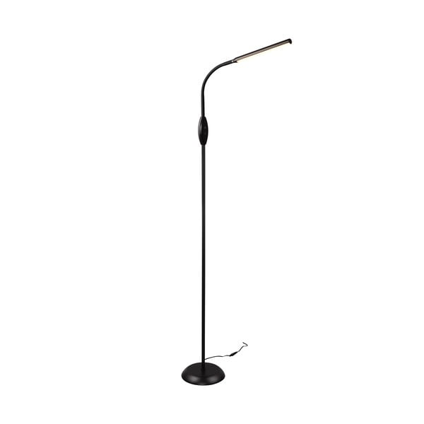 Crna LED stojeća svjetiljka (visina 145 cm) Toro – Trio
