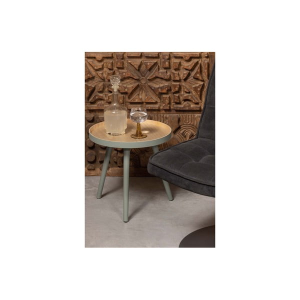 Stolić sa zelenom konstrukcijom WOOOD Sasha-image-4