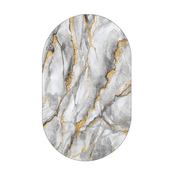 Tepih u sivo-zlatnoj boji 160x230 cm - Rizzoli