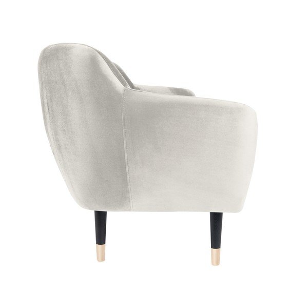 Krem kauč s crnim nogama Mazzini Sofas Benito, 188 cm-image-3