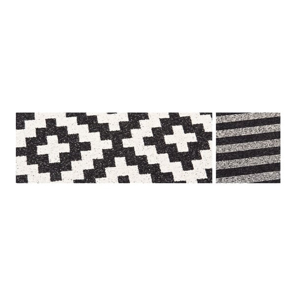 Dvostrani crno-bijeli tepih s uzorkom Narma Viki, 160 x 230 cm-image-3