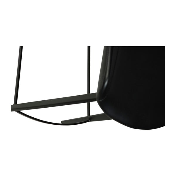 Crna barska stolica od umjetne kože DAN-FORM Denmark Hype-image-2