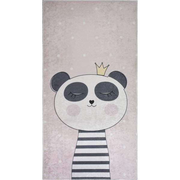 Svijetlo ružičasti dječji tepih 120x180 cm Princess Panda – Vitaus