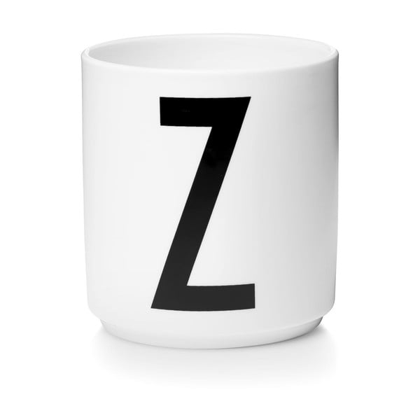 Bijela porculanska šalica Design Letters Personal Z