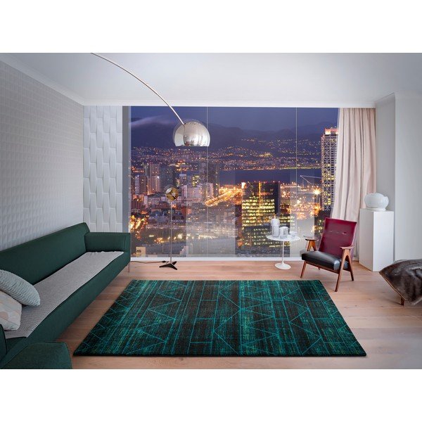 Plavi tepih Universal Neon Blue, 140 x 200 cm-image-1