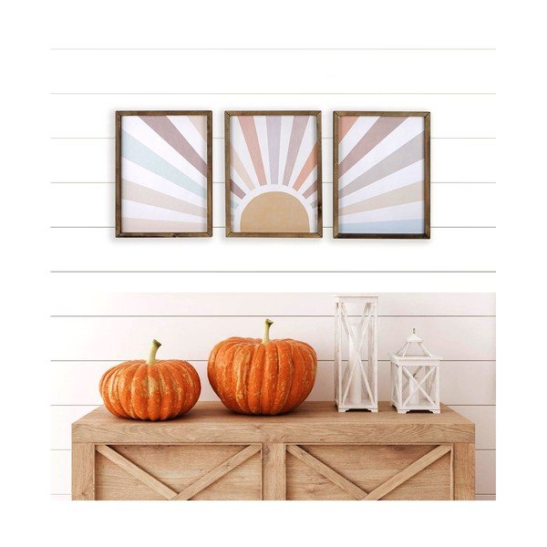Set od 3 slike Kate Louise Sunrise, 36 x 48 cm-image-4