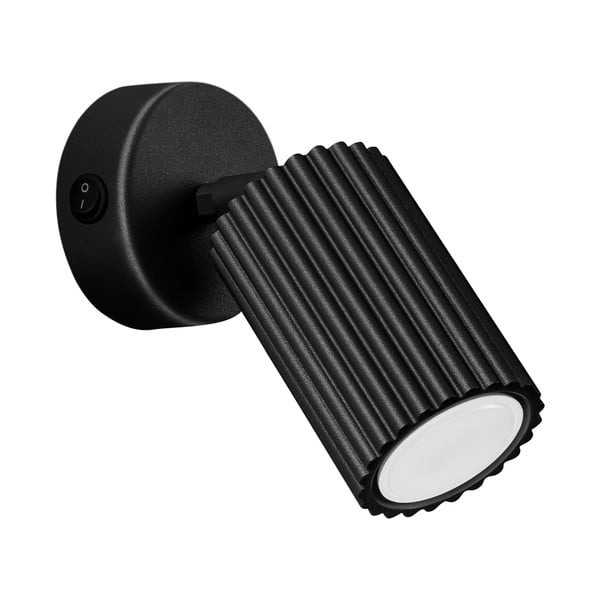 Crni reflektor 8x16 cm Gleam – Sollux