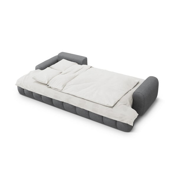 Siva sklopiva/s prostorom za odlaganje kutna garnitura (s lijevim kutom/s ležaljkom) Linz – Cosmopolitan Design-image-4