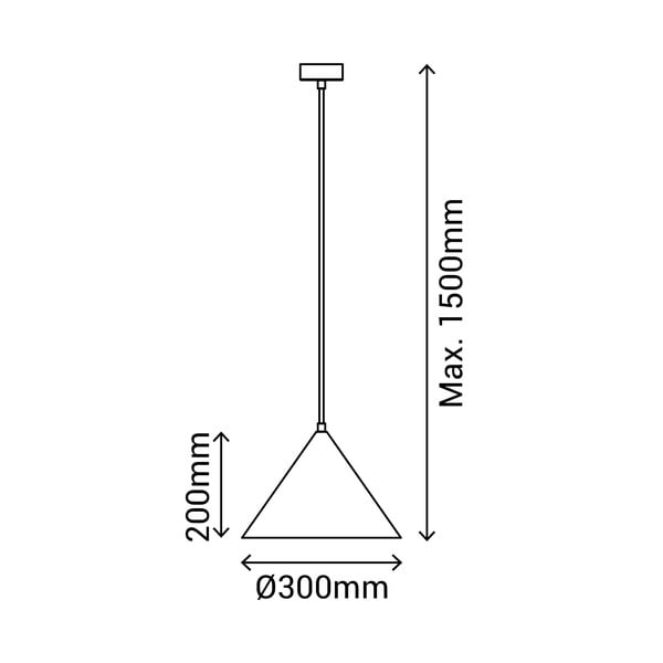 Siva visilica SULION Vilma, visina 150 cm-image-3