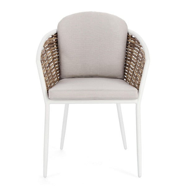 Bijela metalna vrtna stolica Maribela   – Bizzotto-image-3