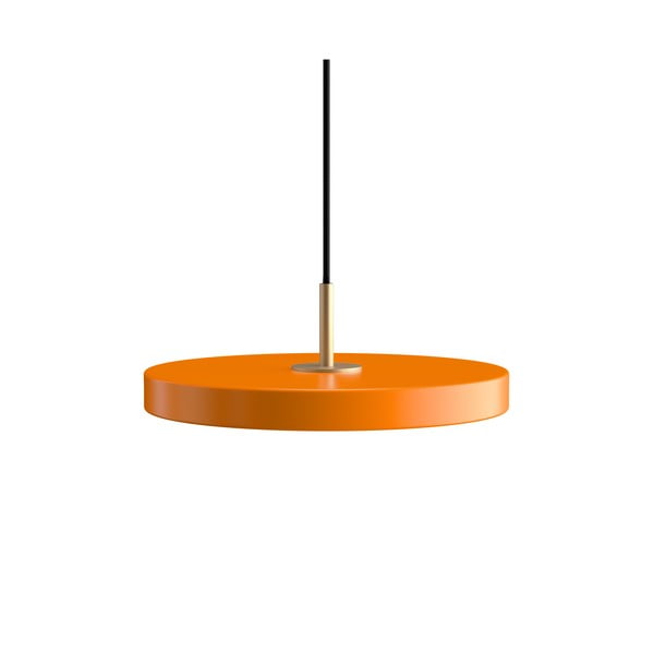 Narančasta LED viseća svjetiljka s metalnim sjenilom ø 31 cm Asteria Mini – UMAGE