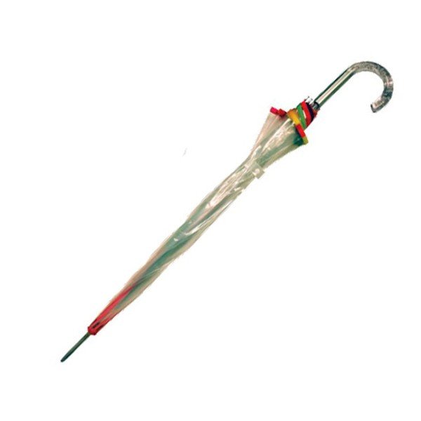 Prozirni štapićasti kišobran s duginim detaljima Ambiance Birdcage, ⌀ 95 cm-image-1