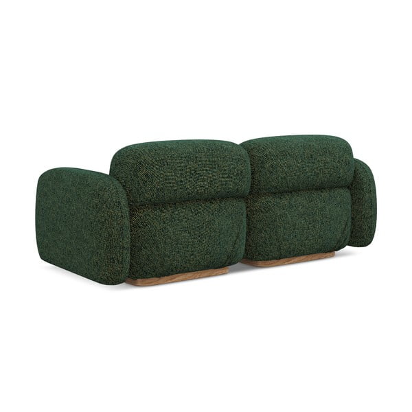 Tamno zelena sofa 190 cm Ailani – Makamii-image-4
