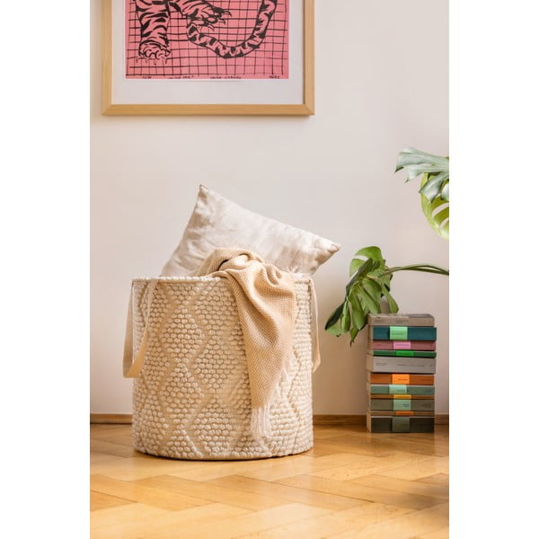 Tekstilna košara za skladištenje ø 40x40 cm Pearl M – Bonami Essentials-image-3