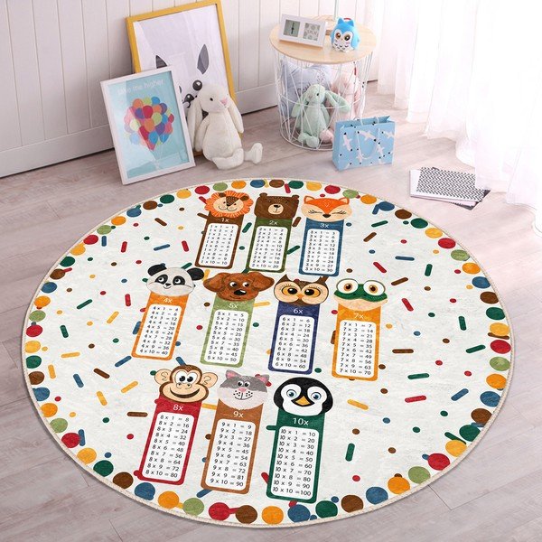 Dječji tepih ø 80 cm Comfort – Mila Home-image-2