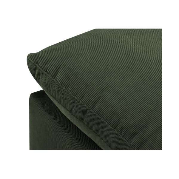 Tamnozeleni kutni dio modularne sofe od samta Windsor & Co Sofas Galaxy, desni kut-image-4