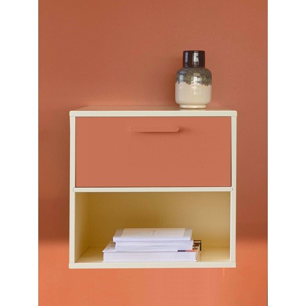 Crveno-žuti zidni noćni ormarić Keep by Hammel-image-1