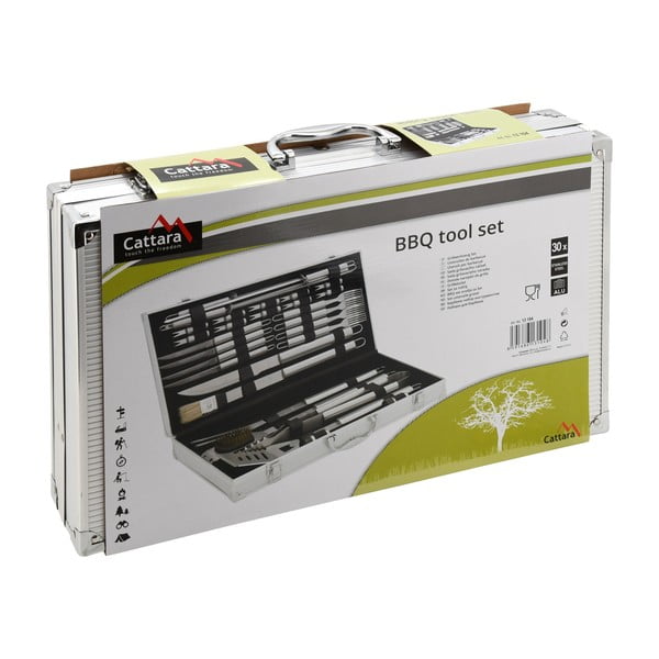 Set od 30 alata za roštilj u Cattara Alu torbici-image-4