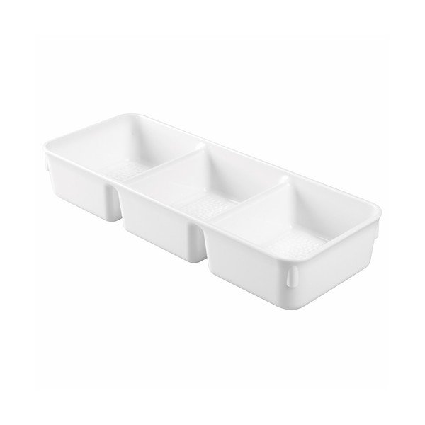 Bijeli organizator InterDesign Rain, dužine 34 cm-image-2