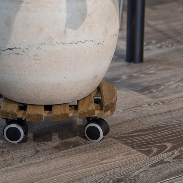 Drveni mobilni stalak za tegle za bilje ø 29 cm (visina 8 cm) Indoor – Esschert Design-image-1