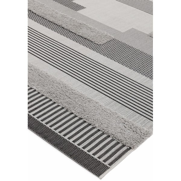 Sivi vanjski tepih 200x290 cm Monty – Asiatic Carpets-image-4