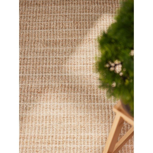 Obostrani/ručno rađen tepih od mješavine jute u prirodnoj boji 200x300 cm Birka – Villeroy&Boch-image-3