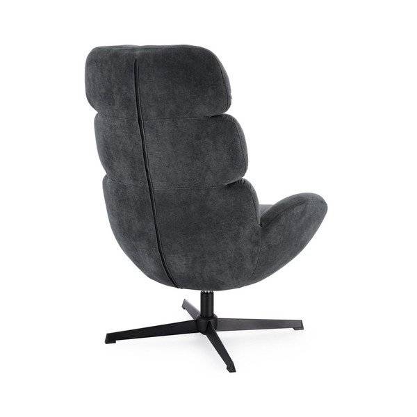 Crna okretna fotelja Violante – Bizzotto-image-4