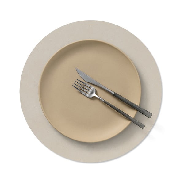 Podmetač od eko kože ø 30 cm Circle M Nupo – LIND DNA-image-1