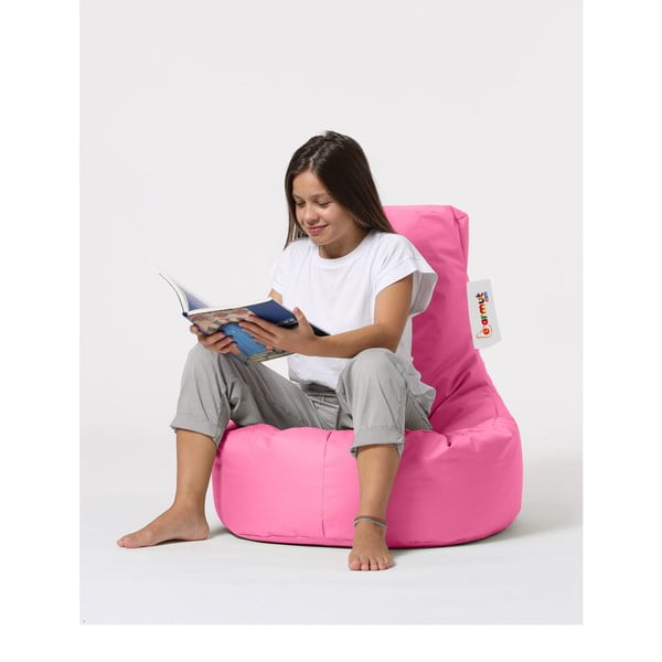 Ružičasta vreća za sjedenje Lina – Floriane Garden-image-1