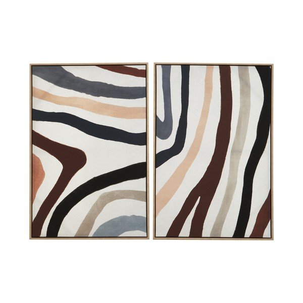 Slike u setu 2 kom s okvirom/na platnu 63x93 cm Astratto – Premier Housewares