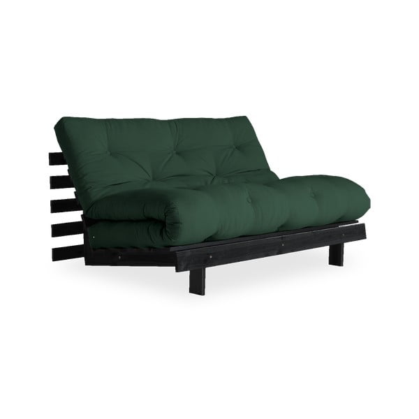 Promjenjiva sofa Karup Design Roots Black/Dark Green