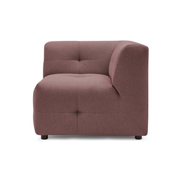 Tamno ružičasti kauč modul Kleber - Bobochic Paris-image-1