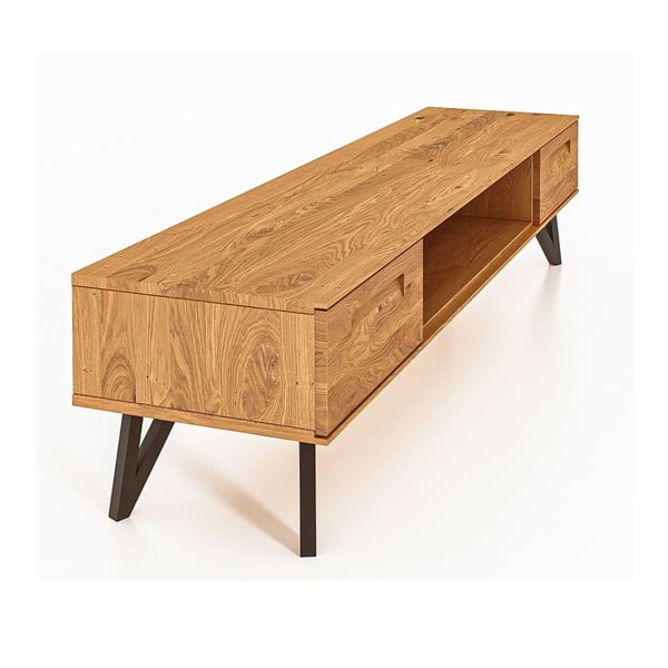 TV stol od hrastovine 182x42 cm Golo - The Beds-image-3
