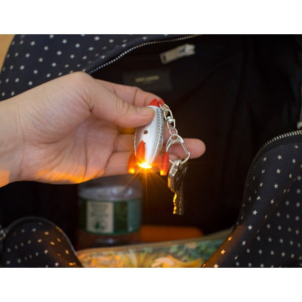 Privjesak za ključeve u srebrnoj boji - Kikkerland-image-3